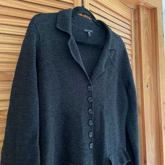 Eileen Fisher Merino Wool Cardigan - Picture 4 of 8